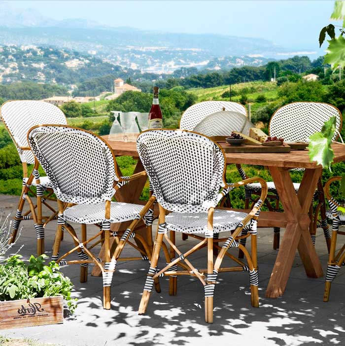  Günstige gartenmöbel rattan bestehen aus holzstuhl und holztisch komplett mit polster mit einer kombination von weißen und schwarzen farbe dass inklusive günstige gartenmöbel sets design  