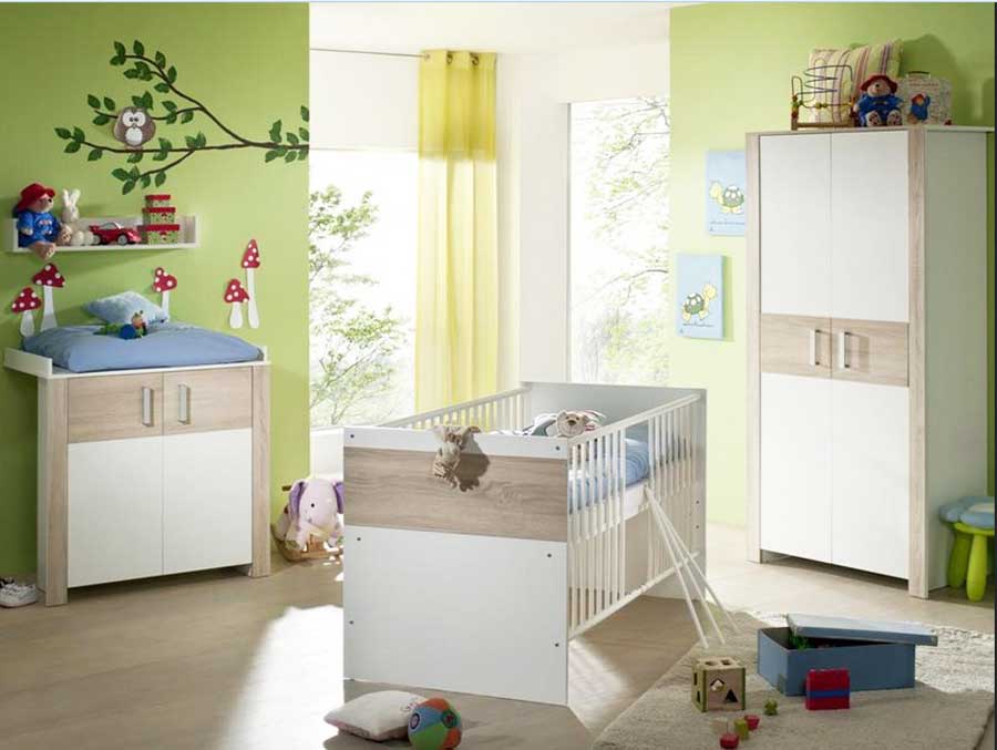 Schlafzimmer, Babyzimmer möbel komplett günstig mit einigen der IKEA möbeln.  