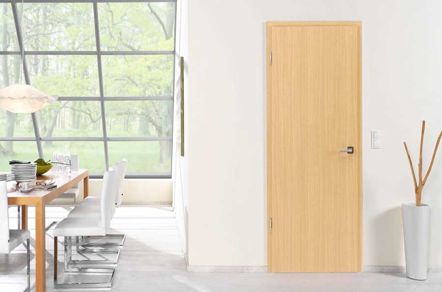 Haus Ideen, Zimmertüren eiche holz mit Griffen aus Edelstahl für Esszimmermöbel Ideen.  